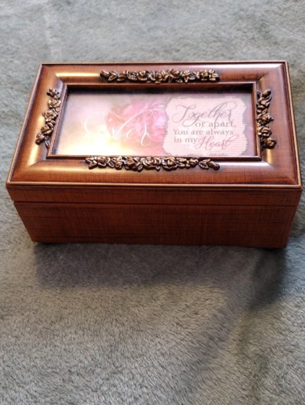 Cottage Garden Decorative Jewelry Music Box